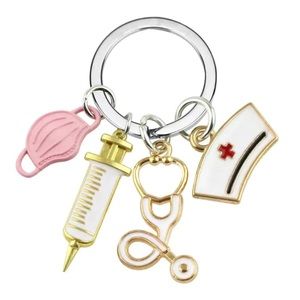NWT Medical Tool Keychain /  Small Bag Backpack Dangle Charm